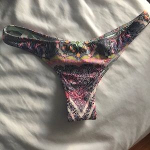 Cheeky printed Victoria Secret bikini bottoms